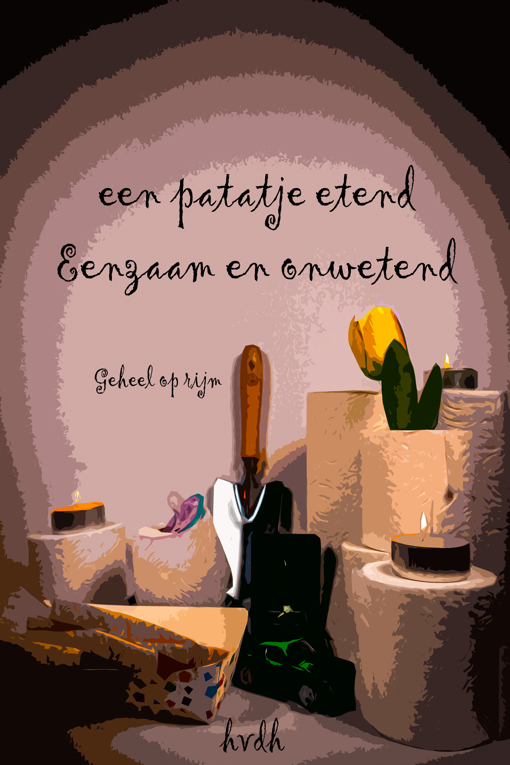 cover-vogelvrij-Een patatje etend, eenzaam en onwetend